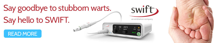 swift therapy for warts banner